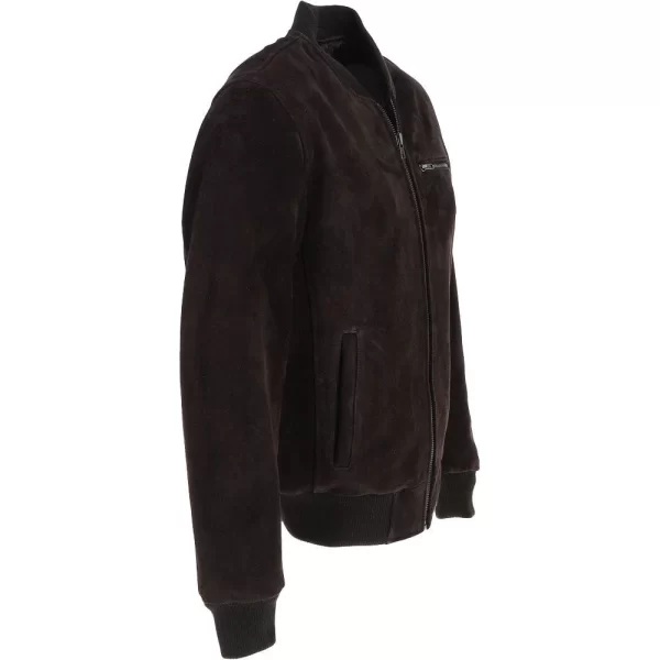 Harold Men's Brown Bomber Jacket