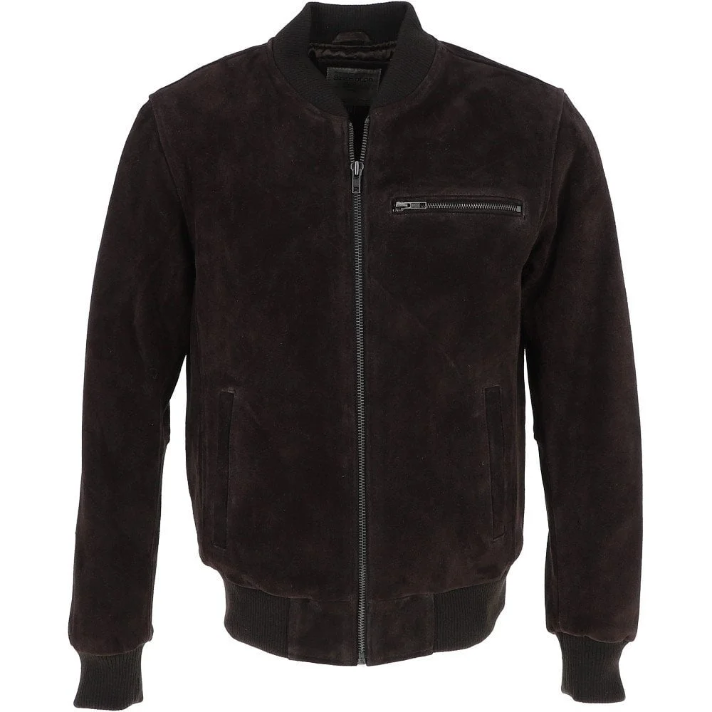 Harold Men's Brown Bomber Jacket